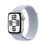 GETIT.QA- Qatar’s Best Online Shopping Website offers PRE-ORDER APPLE WATCH SE GPS, 44 MM SILVER ALUMINIUM CASE WITH BLUE CLOUD SPORT LOOP, MXET3QA/A at the lowest price in Qatar. Free Shipping & COD Available!