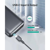 GETIT.QA- Qatar’s Best Online Shopping Website offers AUKEY PB-N74 PORTABLE CHARGER 20000MAH LARGE CAPACITY WITH 3 OUTPUTS &AMP; 3 INPUTS BLACK at the lowest price in Qatar. Free Shipping & COD Available!