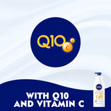 GETIT.QA- Qatar’s Best Online Shopping Website offers NIVEA FIRMING BODY LOTION Q10+ VITAMIN C NORMAL SKIN 400 ML at the lowest price in Qatar. Free Shipping & COD Available!