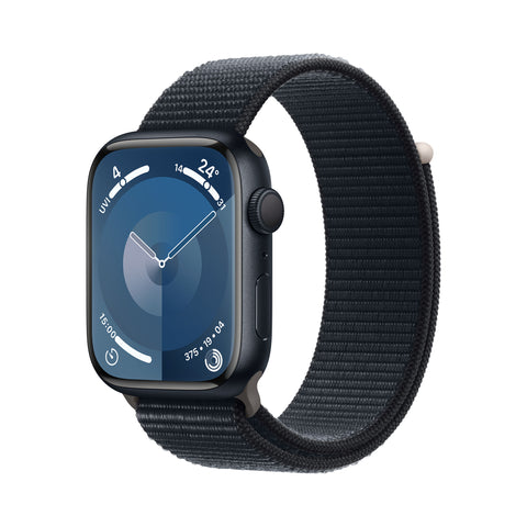 GETIT.QA- Qatar’s Best Online Shopping Website offers APPLE WATCH SERIES 9 GPS, MIDNIGHT ALUMINIUM CASE WITH MIDNIGHT SPORT LOOP, 41 MM, MR8Y3QA/A at the lowest price in Qatar. Free Shipping & COD Available!