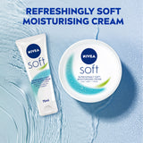 GETIT.QA- Qatar’s Best Online Shopping Website offers NIVEA MOISTURISING CREAM SOFT REFRESHING JAR 200 ML at the lowest price in Qatar. Free Shipping & COD Available!