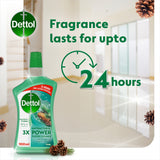 GETIT.QA- Qatar’s Best Online Shopping Website offers DETTOL ANTIBACTERIAL POWER FLOOR CLEANER PINE 2 X 900 ML
 at the lowest price in Qatar. Free Shipping & COD Available!