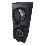 GETIT.QA- Qatar’s Best Online Shopping Website offers LG 24'' WASH TOWER, 12/10 KG, BLACK STEEL, W4W8BVKKZHM at the lowest price in Qatar. Free Shipping & COD Available!