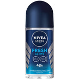 GETIT.QA- Qatar’s Best Online Shopping Website offers NIVEA MEN ANTIPERSPIRANT ROLL-ON FOR MEN FRESH ACTIVE 50 ML at the lowest price in Qatar. Free Shipping & COD Available!
