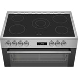 GETIT.QA- Qatar’s Best Online Shopping Website offers BEKO 5 BURNER CERAMIC ELECTRIC COOKER, 90 X 60, INOX, GM17300GXNS at the lowest price in Qatar. Free Shipping & COD Available!