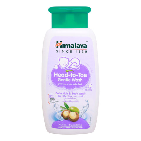 GETIT.QA- Qatar’s Best Online Shopping Website offers HIMALAYA HEAD TO TOE GENTLE BABY HAIR AND BODY WASH-- MACADAMIA-- 200 ML at the lowest price in Qatar. Free Shipping & COD Available!