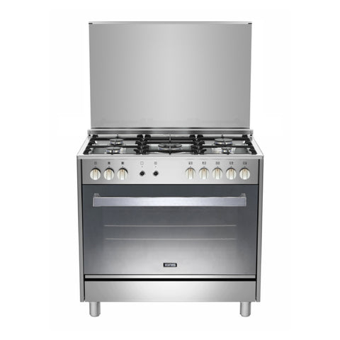 GETIT.QA- Qatar’s Best Online Shopping Website offers IGNIS COOKING RANGE G1961FCDX 90X60 5BURNER at the lowest price in Qatar. Free Shipping & COD Available!