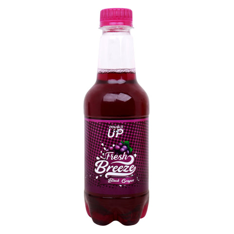 GETIT.QA- Qatar’s Best Online Shopping Website offers DOUBLE UP FRESH BREEZE WITH BLACK GRAPES FLAVORED CARBONATED DRINK 350 ML at the lowest price in Qatar. Free Shipping & COD Available!