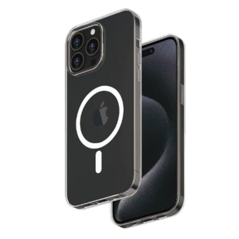 GETIT.QA- Qatar’s Best Online Shopping Website offers SMARTIX PREMIUM MAGNETIC CLEAR CASE FOR IPHONE 15 PRO MAX, SM15PMACMG at the lowest price in Qatar. Free Shipping & COD Available!