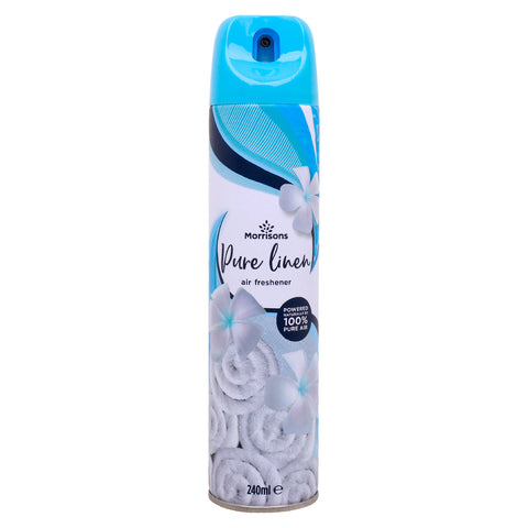 GETIT.QA- Qatar’s Best Online Shopping Website offers MORRISONS PURE LINEN AIR FRESHENER 240 ML
 at the lowest price in Qatar. Free Shipping & COD Available!