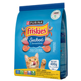 GETIT.QA- Qatar’s Best Online Shopping Website offers PURINA FRISKIES SEAFOOD SENSATION CAT FOOD 400 G
 at the lowest price in Qatar. Free Shipping & COD Available!