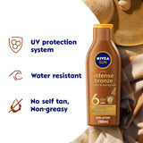 GETIT.QA- Qatar’s Best Online Shopping Website offers NIVEA INTENSE BRONZE TANNING SUN LOTION SPF6 200 ML at the lowest price in Qatar. Free Shipping & COD Available!