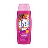 GETIT.QA- Qatar’s Best Online Shopping Website offers FA KIDS UNDERWATER MERMAID SHOWER GEL & SHAMPOO 250 ML at the lowest price in Qatar. Free Shipping & COD Available!