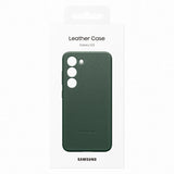 GETIT.QA- Qatar’s Best Online Shopping Website offers SAMSUNG S23+ LEATHER CASE, GREEN, EF-VS916LGEGWW at the lowest price in Qatar. Free Shipping & COD Available!