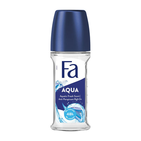 GETIT.QA- Qatar’s Best Online Shopping Website offers FA AQUA ROLL ON DEODORANT 50 ML at the lowest price in Qatar. Free Shipping & COD Available!