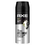 GETIT.QA- Qatar’s Best Online Shopping Website offers AXE MEN ANTIPERSPIRANT DEODORANT SPRAY GOLD-- 72 HOURS ANTI-SWEAT-- 150 ML at the lowest price in Qatar. Free Shipping & COD Available!