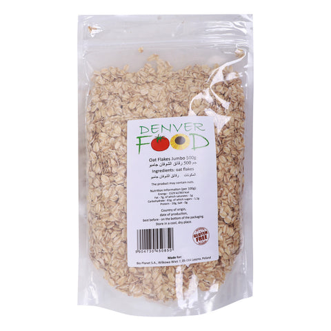 GETIT.QA- Qatar’s Best Online Shopping Website offers DENVER OAT FLAKES 500G at the lowest price in Qatar. Free Shipping & COD Available!