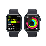 GETIT.QA- Qatar’s Best Online Shopping Website offers APPLE WATCH SERIES 9 GPS + CELLULAR MIDNIGHT ALUMINIUM CASE WITH MIDNIGHT SPORT BAND, 41 MM, S/M, MRHR3 at the lowest price in Qatar. Free Shipping & COD Available!