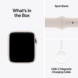 GETIT.QA- Qatar’s Best Online Shopping Website offers APPLE WATCH SE GPS, STARLIGHT ALUMINIUM CASE WITH STARLIGHT SPORT BAND, 44 MM, S/M, MRE43 at the lowest price in Qatar. Free Shipping & COD Available!