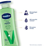 GETIT.QA- Qatar’s Best Online Shopping Website offers VASELINE INTENSIVE CARE ALOE SOOTHE BODY LOTION 400 ML at the lowest price in Qatar. Free Shipping & COD Available!