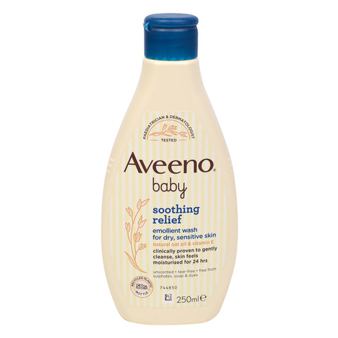 GETIT.QA- Qatar’s Best Online Shopping Website offers AVEENO BABY EMOLLIENT WASH SOOTHING RELIEF 250 ML at the lowest price in Qatar. Free Shipping & COD Available!