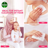 GETIT.QA- Qatar’s Best Online Shopping Website offers DETTOL SKINCARE ANTIBACTERIAL SKIN WIPES 5 X 10PCS at the lowest price in Qatar. Free Shipping & COD Available!