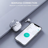 GETIT.QA- Qatar’s Best Online Shopping Website offers AUKEY TRUE WIRELESS EARBUDS EP-M2-WH WHITE at the lowest price in Qatar. Free Shipping & COD Available!