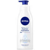 GETIT.QA- Qatar’s Best Online Shopping Website offers NIVEA BODY LOTION EXPRESS HYDRATION NORMAL & DRY SKIN 400 ML at the lowest price in Qatar. Free Shipping & COD Available!