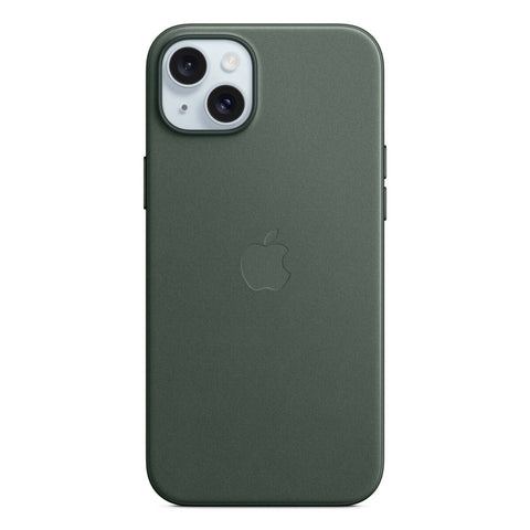 GETIT.QA- Qatar’s Best Online Shopping Website offers APPLE IPHONE 15 PLUS FINEWOVEN CASE WITH MAGSAFE, EVERGREEN, MT4F3ZM/A at the lowest price in Qatar. Free Shipping & COD Available!