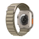 GETIT.QA- Qatar’s Best Online Shopping Website offers APPLE WATCH ULTRA 2 GPS + CELLULAR, TITANIUM CASE WITH OLIVE ALPINE LOOP, 49 MM, MEDIUM, MREY3AE/A at the lowest price in Qatar. Free Shipping & COD Available!