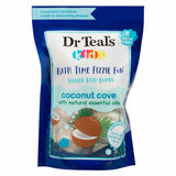 GETIT.QA- Qatar’s Best Online Shopping Website offers DR TEAL'S KIDS BATH BOMBS WITH COCONUT COVE SCENT 45 G at the lowest price in Qatar. Free Shipping & COD Available!