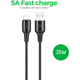 GETIT.QA- Qatar’s Best Online Shopping Website offers IENDS 25W TYPE-C USB CABLE, 1 M, BLACK, IE-CA8374 at the lowest price in Qatar. Free Shipping & COD Available!