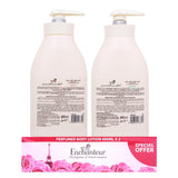 GETIT.QA- Qatar’s Best Online Shopping Website offers ENCHANTEUR SATIN SMOOTH PERFUMED LOTION ASSORTED VALUE PACK 2 X 400 ML at the lowest price in Qatar. Free Shipping & COD Available!