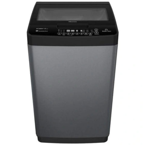 GETIT.QA- Qatar’s Best Online Shopping Website offers HISENSE TOP LOAD FULLY AUTOMAIC WASHING MACHINE, 8 KG, 700 RPM, WTJA802T at the lowest price in Qatar. Free Shipping & COD Available!