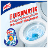 GETIT.QA- Qatar’s Best Online Shopping Website offers HARPIC FLUSHMATIC ORIGINAL IN-CISTERN TOILET CLEANER 3 X 50 G at the lowest price in Qatar. Free Shipping & COD Available!