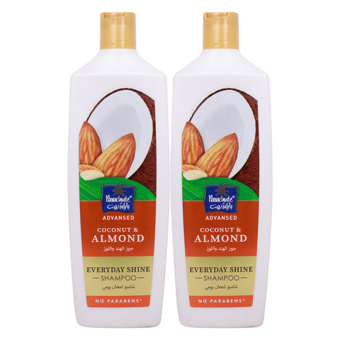 GETIT.QA- Qatar’s Best Online Shopping Website offers PARACHUTE ADVANSED COCONUT & ALMOND EVERYDAY SHINE SHAMPOO 2 X 340 ML at the lowest price in Qatar. Free Shipping & COD Available!