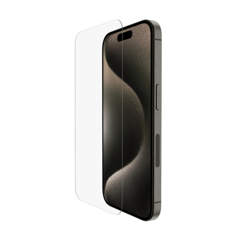 GETIT.QA- Qatar’s Best Online Shopping Website offers BELKIN ULTRAGLASS 2 TREATED SCREEN PROTECTOR FOR IPHONE 15 PRO, OVA133ZZ at the lowest price in Qatar. Free Shipping & COD Available!