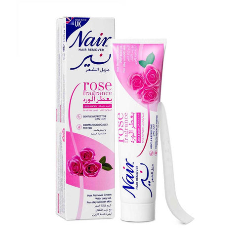 GETIT.QA- Qatar’s Best Online Shopping Website offers NAIR CREAM ROSE TUBE 110ML at the lowest price in Qatar. Free Shipping & COD Available!