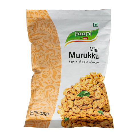 GETIT.QA- Qatar’s Best Online Shopping Website offers FAANI MINI MURUKKU 200G at the lowest price in Qatar. Free Shipping & COD Available!