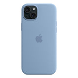 GETIT.QA- Qatar’s Best Online Shopping Website offers APPLE IPHONE 15 PLUS SILICONE CASE WITH MAGSAFE, WINTER BLUE, MT193ZM/A at the lowest price in Qatar. Free Shipping & COD Available!