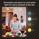 GETIT.QA- Qatar’s Best Online Shopping Website offers PHILIPS HUE WHITE AND COLOUR AMBIANCE LED E27 SMART BULB-- 9 W-- 929002216818 at the lowest price in Qatar. Free Shipping & COD Available!