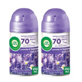 GETIT.QA- Qatar’s Best Online Shopping Website offers AIRWICK AIR FRESHENER FRESHMATIC REFILL LAVENDER AND CAMOMILE 2 X 250 ML
 at the lowest price in Qatar. Free Shipping & COD Available!