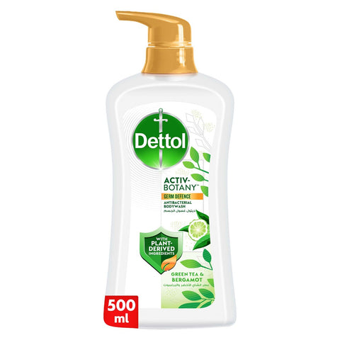 GETIT.QA- Qatar’s Best Online Shopping Website offers DETTOL ACTIV-BOTANY ANTIBACTERIAL BODYWASH-- GREEN TEA & BERGAMOT FRAGRANCE 500 ML at the lowest price in Qatar. Free Shipping & COD Available!