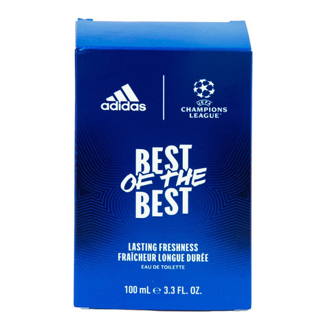 GETIT.QA- Qatar’s Best Online Shopping Website offers ADIDAS EDT BEST OF THE BEST UEFA CHAMPION LEAGUE SPRAY FOR MEN 100 ML at the lowest price in Qatar. Free Shipping & COD Available!