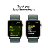 GETIT.QA- Qatar’s Best Online Shopping Website offers PRE-ORDER APPLE WATCH SE GPS, 40 MM STARLIGHT ALUMINIUM CASE WITH LAKE GREEN SPORT LOOP, MXEH3QA/A at the lowest price in Qatar. Free Shipping & COD Available!