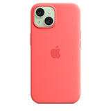 GETIT.QA- Qatar’s Best Online Shopping Website offers APPLE IPHONE 15 SILICONE CASE WITH MAGSAFE, GUAVA, MT0V3ZM/A at the lowest price in Qatar. Free Shipping & COD Available!