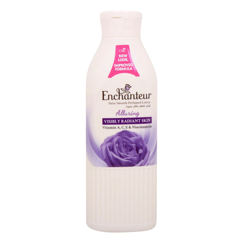 GETIT.QA- Qatar’s Best Online Shopping Website offers ENCHANTEUR SATIN SMOOTH PERFUMED LOTION ALLURING 225 ML at the lowest price in Qatar. Free Shipping & COD Available!