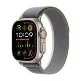 GETIT.QA- Qatar’s Best Online Shopping Website offers APPLE WATCH ULTRA 2 GPS + CELLULAR, TITANIUM CASE WITH GREEN/GREY TRAIL LOOP, 49 MM, M/L, MRF43 at the lowest price in Qatar. Free Shipping & COD Available!