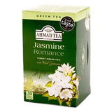 GETIT.QA- Qatar’s Best Online Shopping Website offers AHMAD TEA JASMINE ROMANCE GREEN TEA 20 TEABAGS 40 G at the lowest price in Qatar. Free Shipping & COD Available!