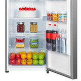 GETIT.QA- Qatar’s Best Online Shopping Website offers HISENSE TOP MOUNT DOUBLE DOOR REFRIGERATOR, 320L NET CAPACITY, STAINLESS STEEL, RT418N4ASU1 at the lowest price in Qatar. Free Shipping & COD Available!